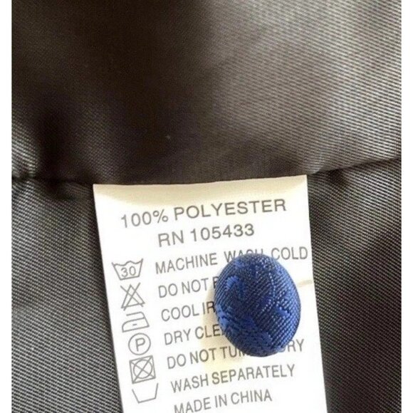 Vintage Pierre Cardin Vest Mens sz Large Blue Paisley V Neck Sleeveless Button - Picture 13 of 13